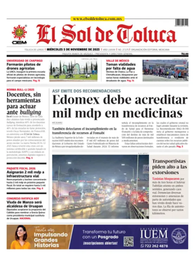 Cover of El Sol de Toluca