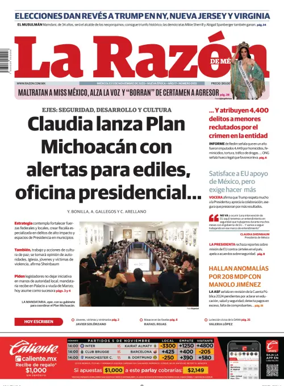 Cover of La Razón de México