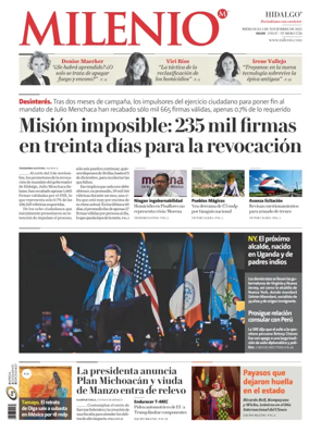 Cover of Milenio Hidalgo