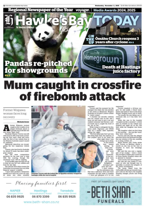 Cover of Hawke's Bay Today