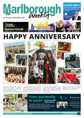 Cover of Marlborough Weekly