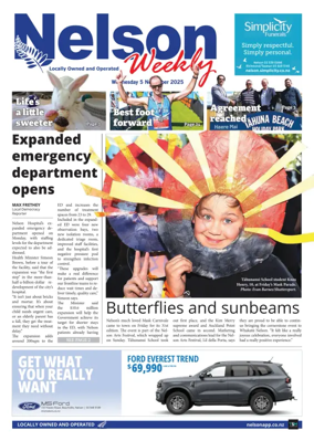 Cover of Nelson Weekly