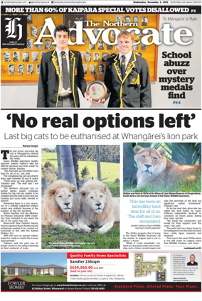 Cover of The Northern Advocate