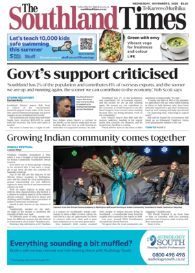 Cover of The Southland Times