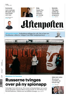 Cover of Aftenposten