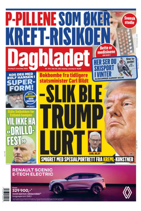 Cover of Dagbladet