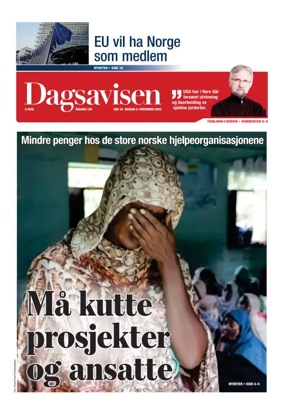 Cover of Dagsavisen