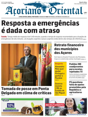 Cover of Acoriano Oriental