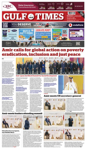 Cover of Gulf Times