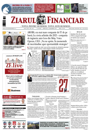 Cover of Ziarul Financiar