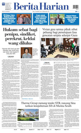 Cover of Berita Harian
