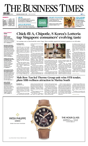 Cover of The Business Times