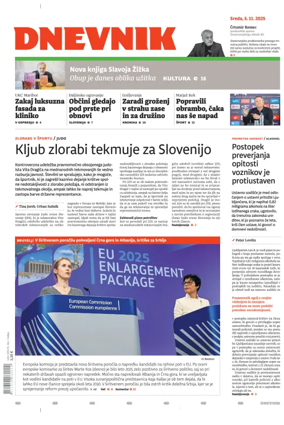 Cover of Dnevnik (Slovenija)