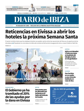 Cover of Diario de Ibiza