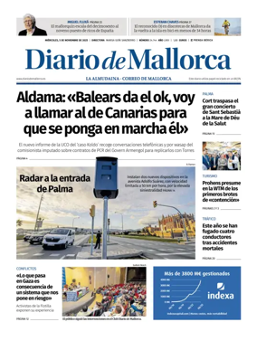 Cover of Diario de Mallorca