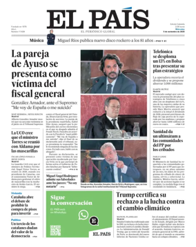 Cover of El País (Catalunya)