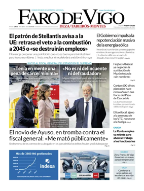 Cover of Faro de Vigo (Deza/Tabeiros-Montes)