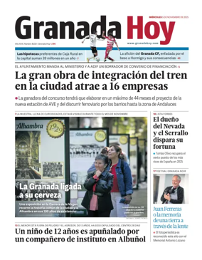 Cover of Granada Hoy