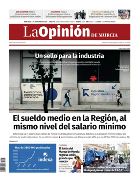 Cover of La Opinión de Murcia