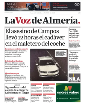 Cover of La Voz de Almería