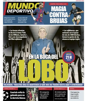 Cover of Mundo Deportivo (Bizkaia-Araba)