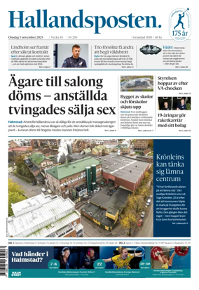 Cover of Hallandsposten