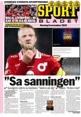 Cover of Sportbladet