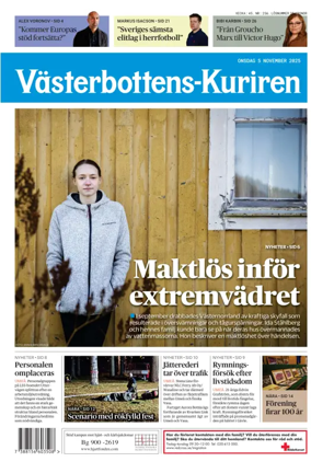 Cover of Västerbottens-Kuriren