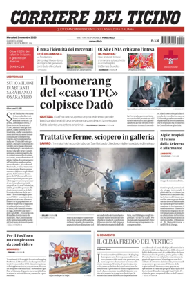 Cover of Corriere del Ticino