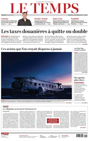 Cover of Le Temps