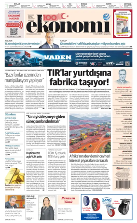 Cover of Dünya Gazetesi
