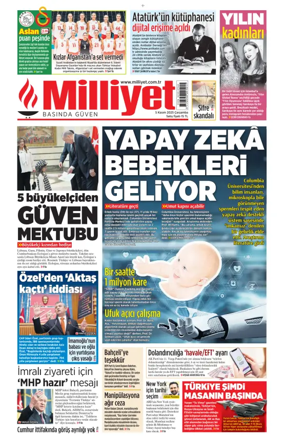 Cover of Milliyet