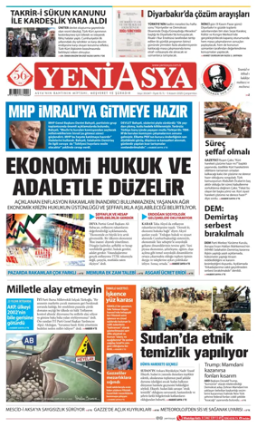 Cover of Yeni Asya