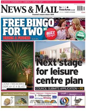 Cover of Aldershot News & Mail