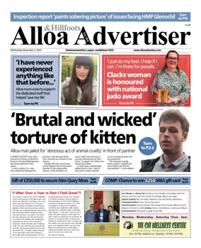 Cover of Alloa Advertiser