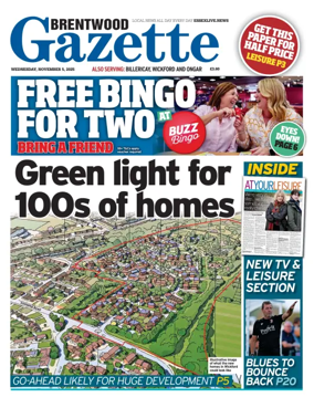 Cover of Brentwood Gazette