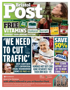 Cover of Bristol Post