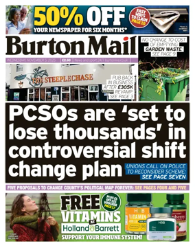 Cover of Burton Mail