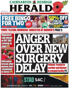 Cover of Caernarfon Herald