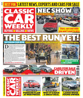 Cover of Classic Car Weekly (UK)