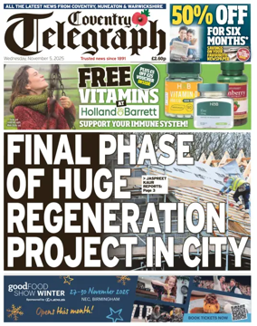 Cover of Coventry Telegraph