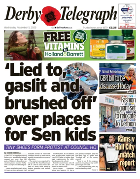 Cover of Derby Telegraph