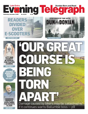 Cover of Evening Telegraph (First Edition)