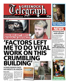 Cover of Greenock Telegraph