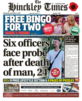 Cover of Hinckley Times