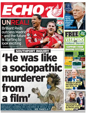 Cover of Liverpool Echo