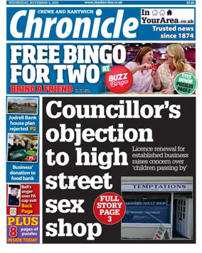 Cover of Nantwich Chronicle