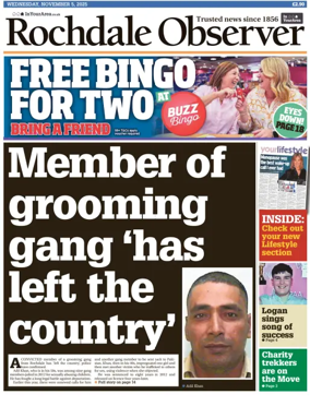 Cover of Rochdale Observer