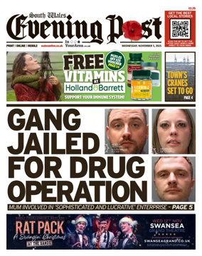 Cover of South Wales Evening Post