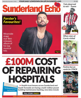 Cover of Sunderland Echo
